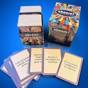 💥 Choose! A Catholic Would You Rather Card Game - NWOT